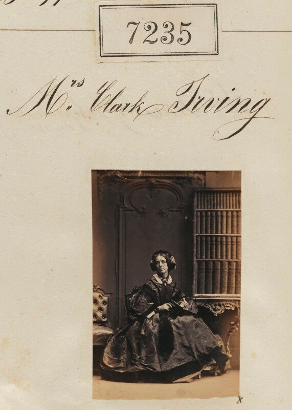 Mrs clark irving npg ax57147