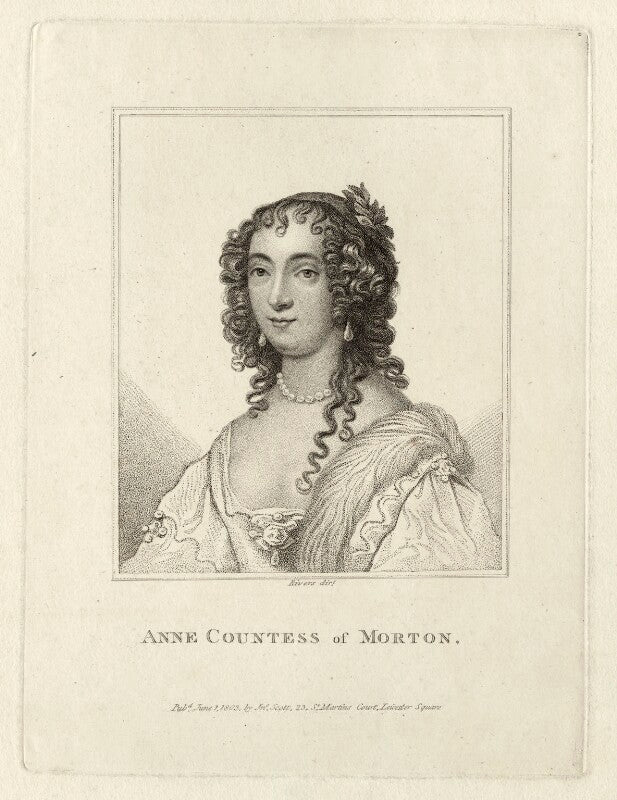 Ann douglas (née villiers), countess of morton npg d28468