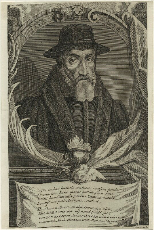 John foxe npg d25274
