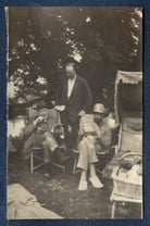 Sir John Tresidder Sheppard; Clive Bell; Lytton Strachey NPG Ax140550