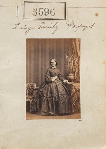 Lady Emily Harriet Pepys NPG Ax52992