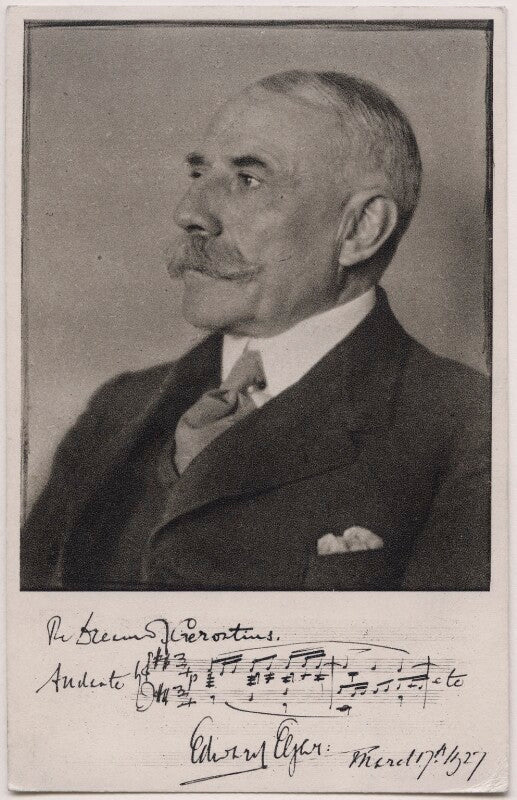 Sir edward elgar, bt npg x14360