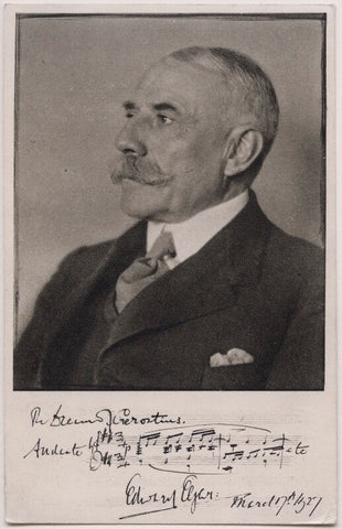 Sir Edward Elgar, Bt NPG x14360