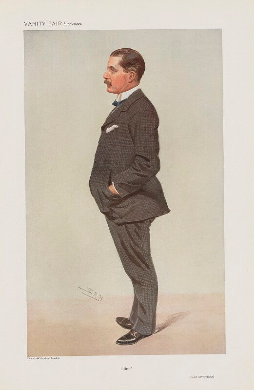 James cleland burns, 3rd baron inverclyde ('men of the day. no. 1168. "jim."') npg d45482