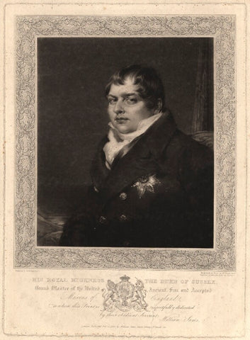 Prince Augustus Frederick, Duke of Sussex NPG D9114