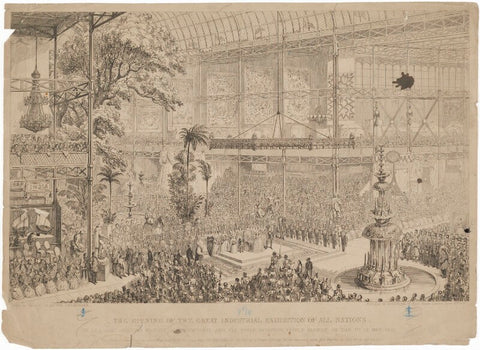 'The opening of the Great Industrial Exhibition of all Nations' NPG D33638