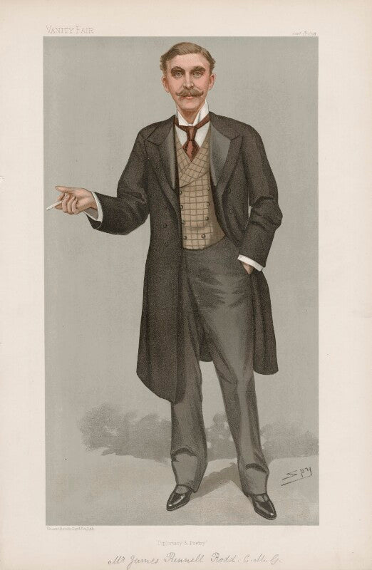James rennell rodd, 1st baron rennell ('men of the day. no. 668.') npg d44837
