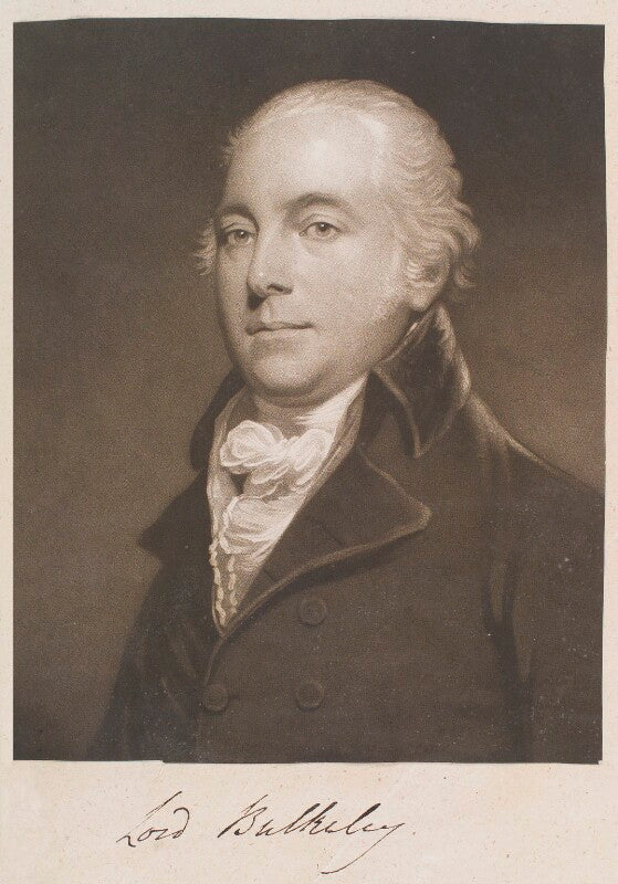 Thomas james warren bulkeley, 7th viscount bulkeley npg d11384