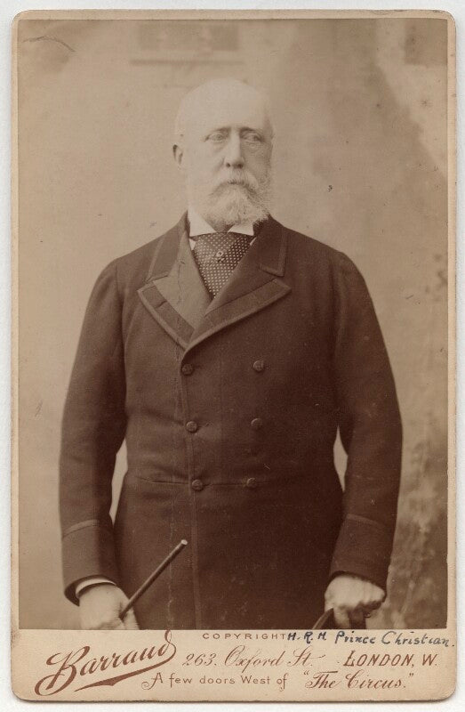 Prince christian of schleswig holstein npg x36361