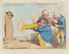 'Patriots amusing themselves; - or - Swedes practising at a post' NPG D12449