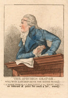 James Christie ('The specious orator') NPG D13402