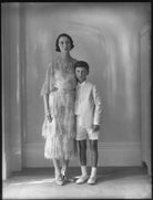 Minoru Foley (née Greenstone), Lady Foley; Adrian Gerald Foley, 8th Baron Foley NPG x124954