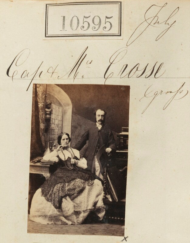 Captain crosse; mrs crosse npg ax60309