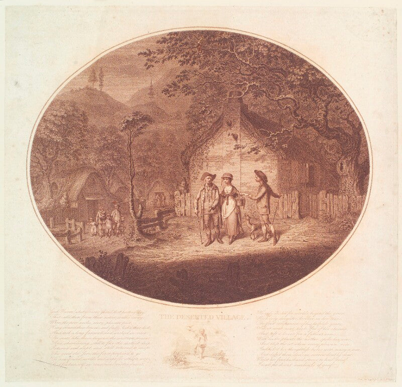 'the deserted village' npg d13049