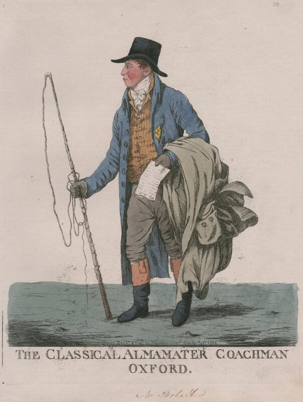 Tilleman hodgkinson bobart ('the classical almamater coachman, oxford') npg d13302