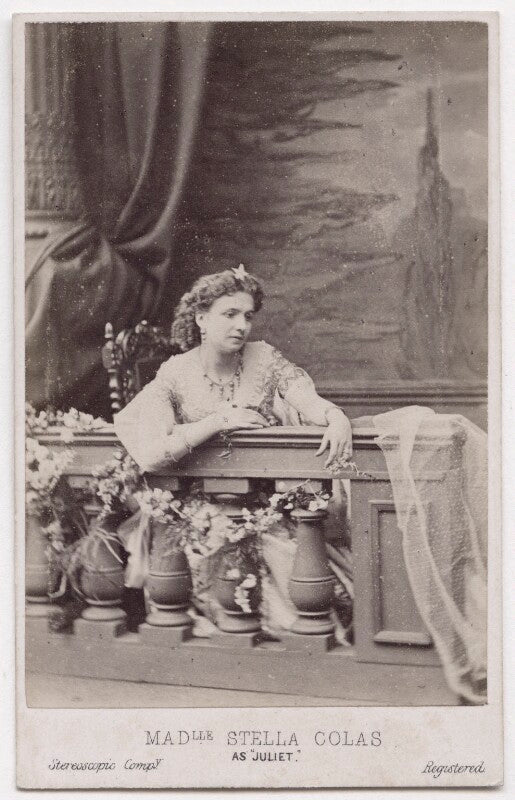 Stella colas as juliet in 'romeo and juliet' npg x197089