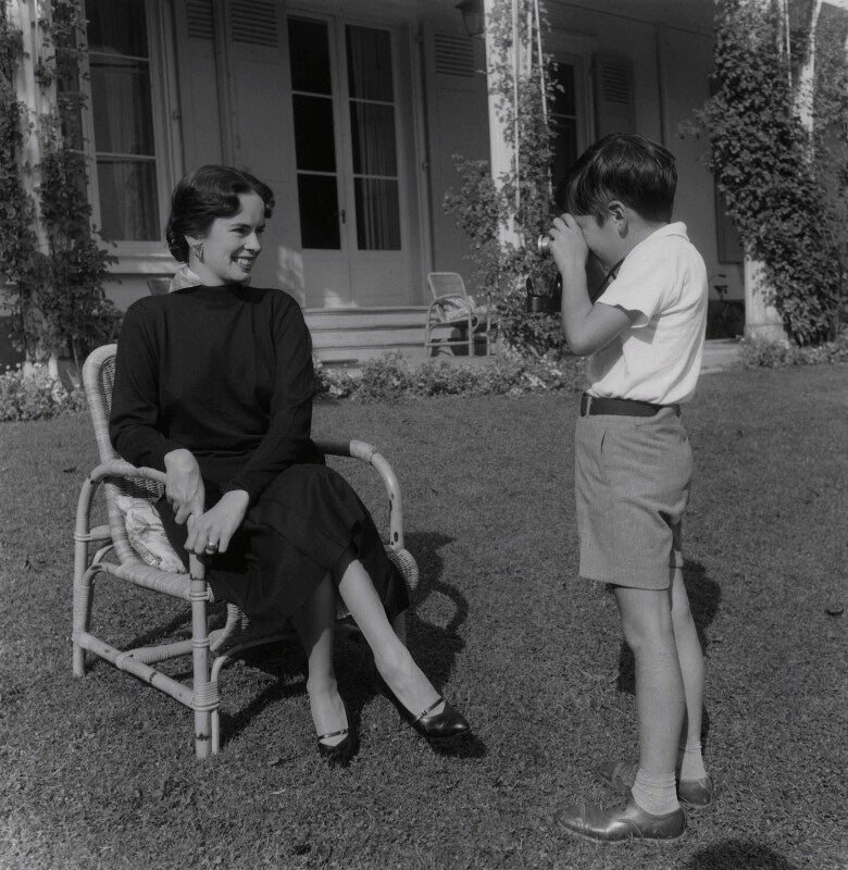 Oona o'neill; michael chaplin npg x195003