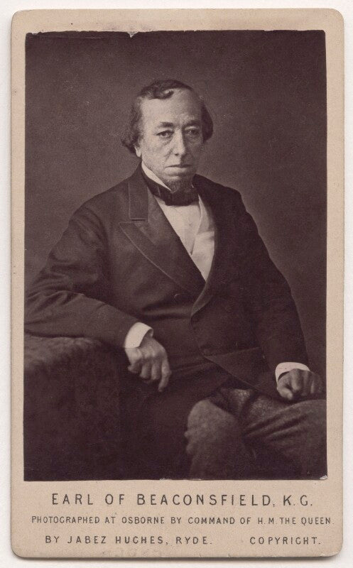 Benjamin disraeli, earl of beaconsfield npg x197068