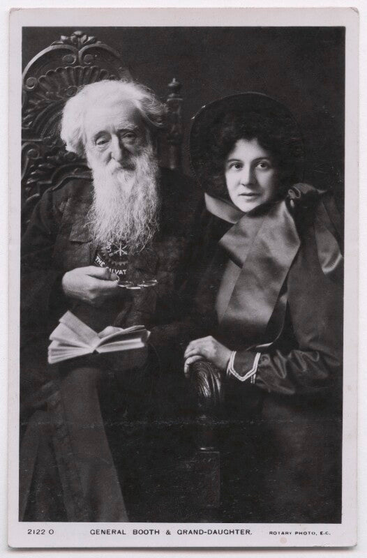 William booth; evangeline cory booth npg x197600