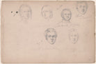 Mr Harnett; Mr Hart and four unknown sitters NPG D23313(80)