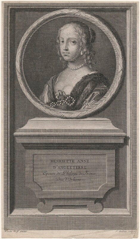 Henrietta anne, duchess of orleans npg d16464