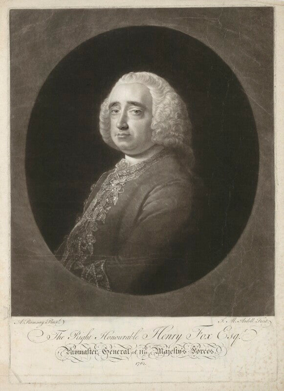 Henry fox, 1st baron holland npg d37787