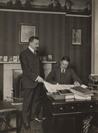 William Tufnell Le Queux; Eveleigh Nash NPG Ax29610