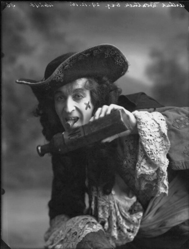 Arthur wontner as captain hook in 'peter pan' npg x32461