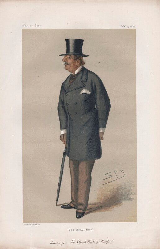 Sir alfred hastings horsford ('men of the day. no. 146.') npg d43782