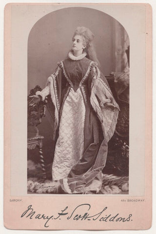 Mary Frances Scott-Siddons as Princess Elizabeth in 'Twixt Axe and Crown' NPG x196956