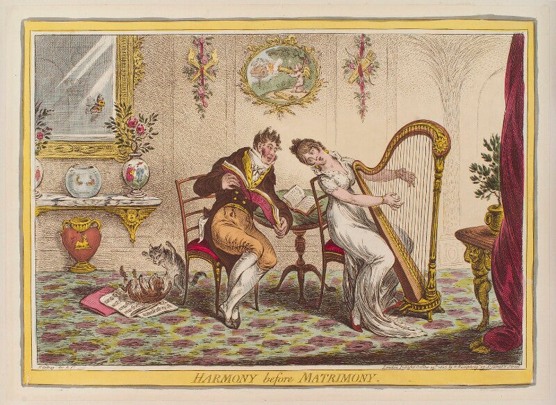 'harmony before matrimony' npg d12849