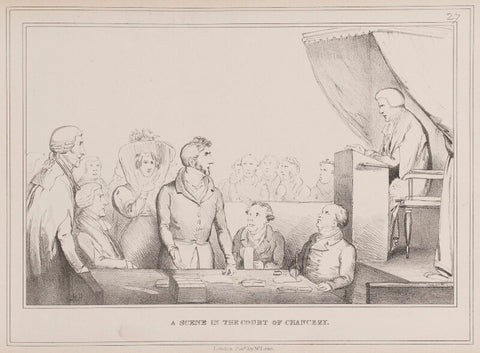 A Scene in the Court of Chancery NPG D40962