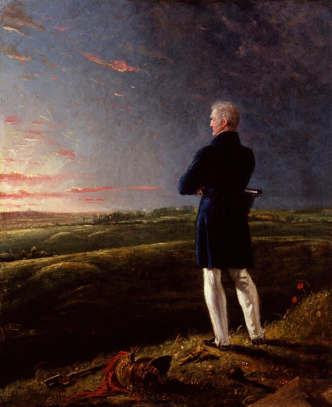 Arthur wellesley, 1st duke of wellington ('the duke of wellington surveying the field of waterloo') npg 6265