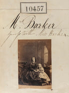 Mrs Barker; Miss Barker NPG Ax60171