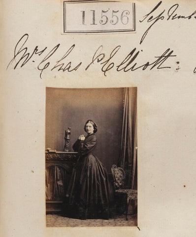 Mrs Charles Elliott NPG Ax61241