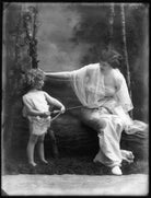 Mrs Millar-Davis with her child NPG x103988