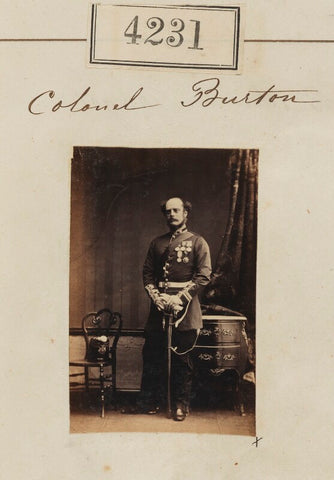 Colonel Burton NPG Ax54246