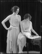 Beatrice Eden (née Beckett); Lady (Mary) Diana Worthington (née Duncombe) NPG x121619