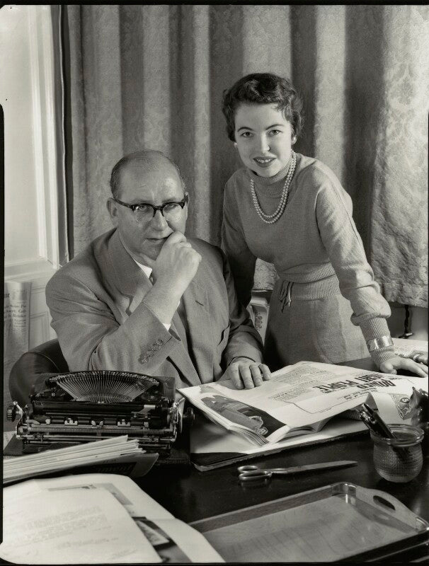 Sir william neil connor ('cassandra'); isobella littlejohn npg x125796