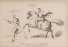 Danger of Riding on Too High a Horse (Ulick de Burgh, 1st Marquess of Clanricarde; Arthur Wellesley, 1st Duke of Wellington) NPG D41007