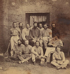 Group including Harrington Astley Trevelyan, Charles Kenrick Crosse, Sir Seymour John Blane, 3rd Bt, possibly Robert Dalrymple Steuart, Colonel Torrens and Mr Beecher NPG Ax196707