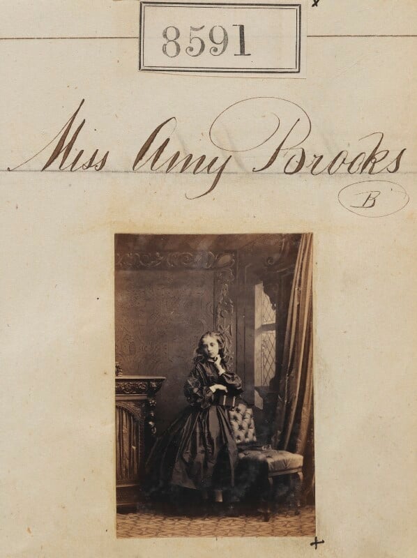 Amy gordon (née brooks), marchioness of huntly ('miss amy brooks') npg ax58414