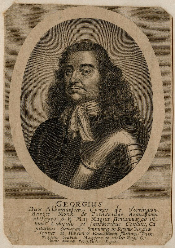 George Monck, 1st Duke of Albemarle Portrait Print – National Portrait ...