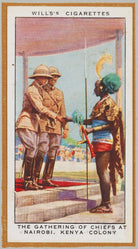 'The Gathering of Chiefs at Nairobi, Kenya Colony' NPG D47246