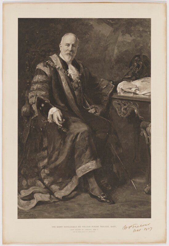 Sir william purdie treloar, bt npg d39282