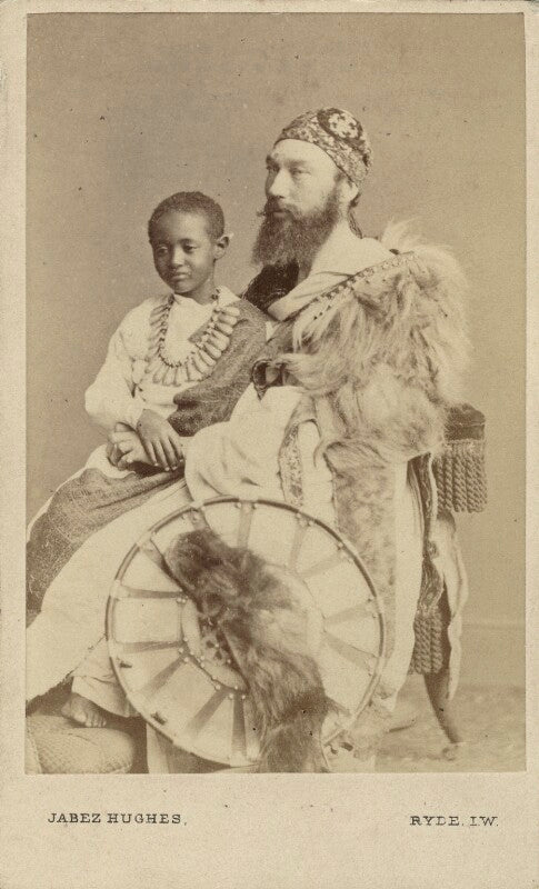 Prince (Dejatch) Alamayou of Abyssinia (Prince Alemayehu Tewodros of Ethiopia); Tristram Charles Sawyer Speedy NPG x34167