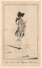 Charles Stanhope, 3rd Earl of Harrington ('The Chapeau Maccaroni') NPG D3230