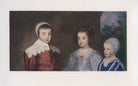 The three eldest children of Charles I (King Charles II; Mary, Princess Royal and Princess of Orange; King James II) NPG D42689