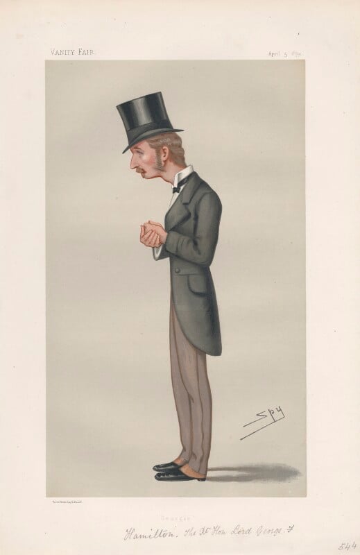 Lord george francis hamilton ('statesmen. no. 298.') npg d43897
