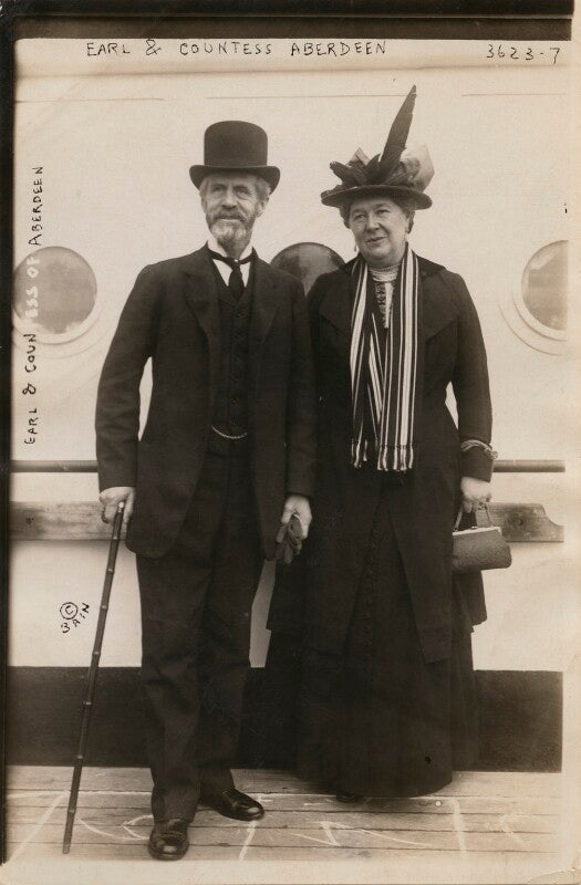 Marquess and marchioness of aberdeen and temair npg x197887